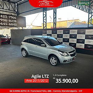 Agile Ltz 1.4 Mpfi Flexpower 2011/2012 em Rondonópolis - MT