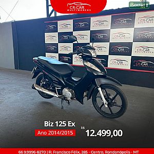 Biz 125 Ex 2014/2015 em Rondonópolis - MT