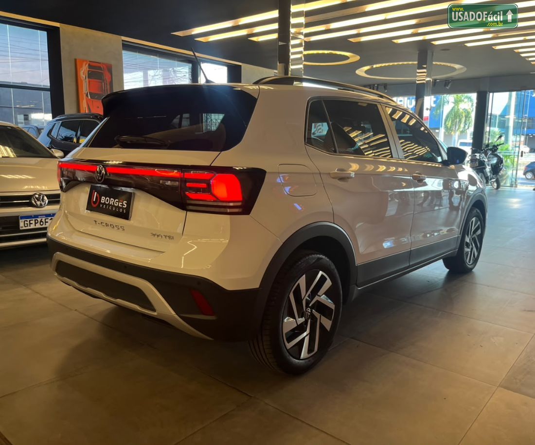 Volkswagen T-Cross Comfortline 200 TSI 1.0 Automático Flex 2024/2025 — foto 4 de 14