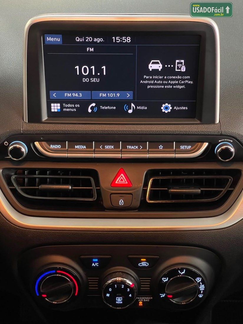 Hyundai HB20 Hatch Comfort Plus 1.0 Mecânico Flex 2024/2025 — foto 17 de 20