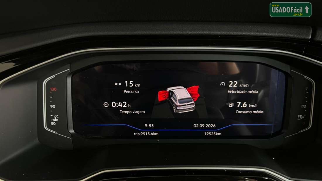 Volkswagen Nivus Highline 200 TSI Automático Flex 2024/2024 — foto 7 de 8