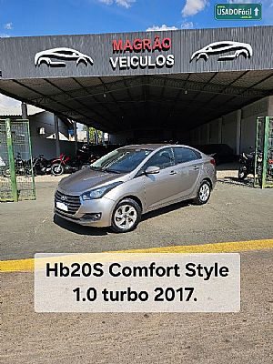 Hb20s Sedan Comfort Style 1.0 Turbo Mecânico Flex 2016/2017 em Tapurah - MT