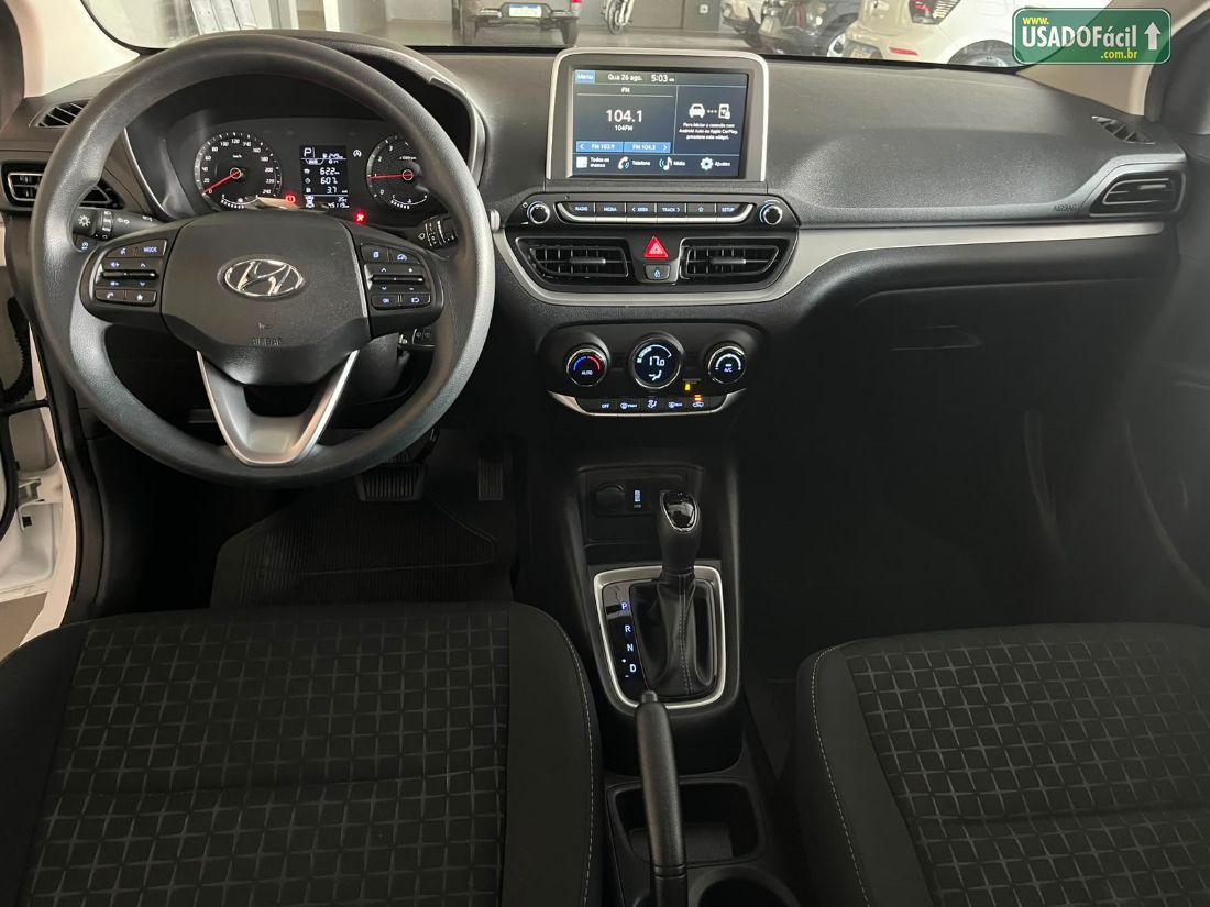 Hyundai HB20 Hatch Comfort Plus 1.0 Turbo Automático Flex 2024/2025 — foto 6 de 10