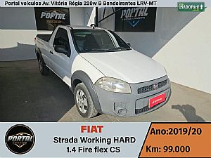 Strada Hard Working Cs 1.4 Fire Flex 2019/2020 em Lucas do Rio Verde - MT