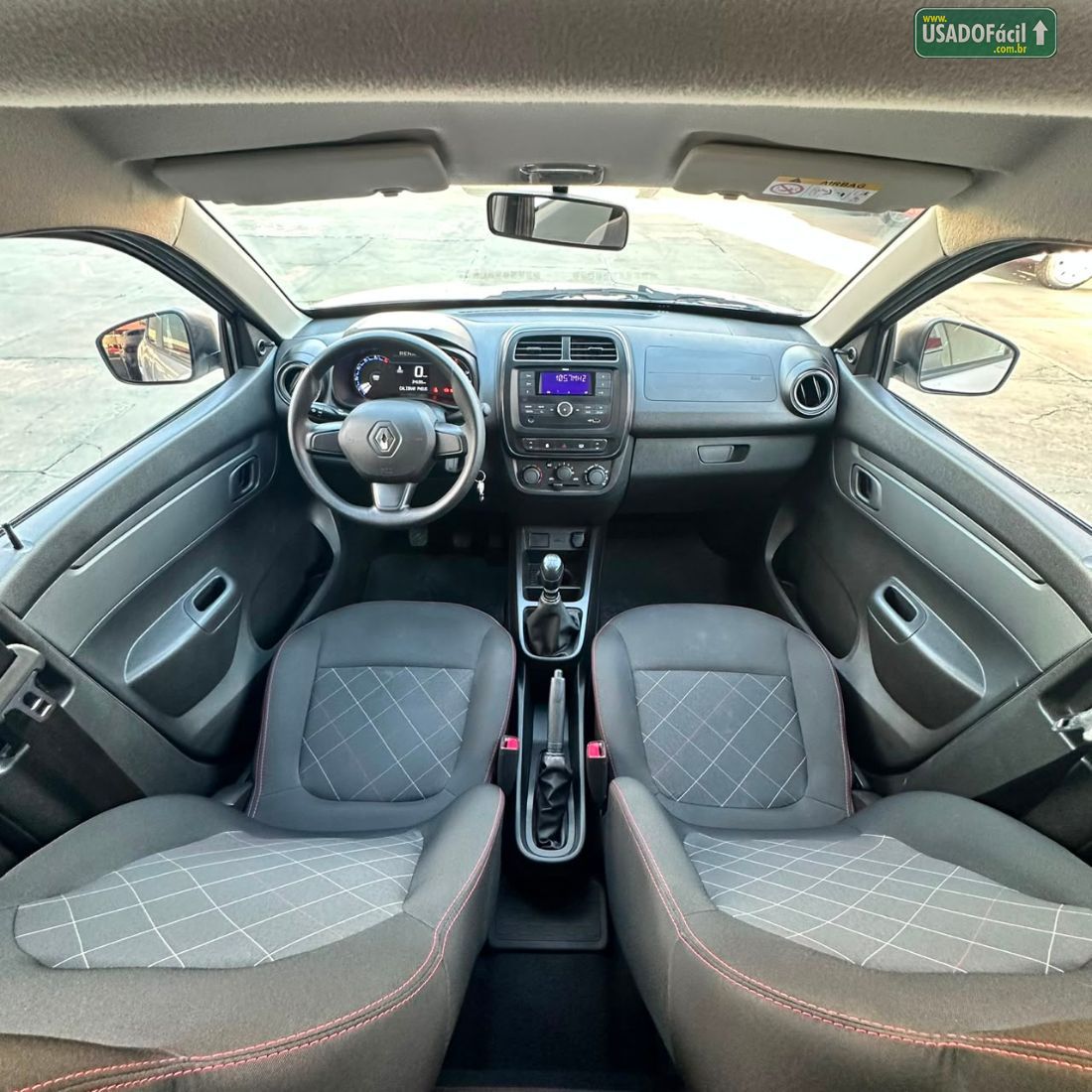 Renault Kwid Zen 1.0 Mecânico Flex 2024/2025 — foto 8 de 11