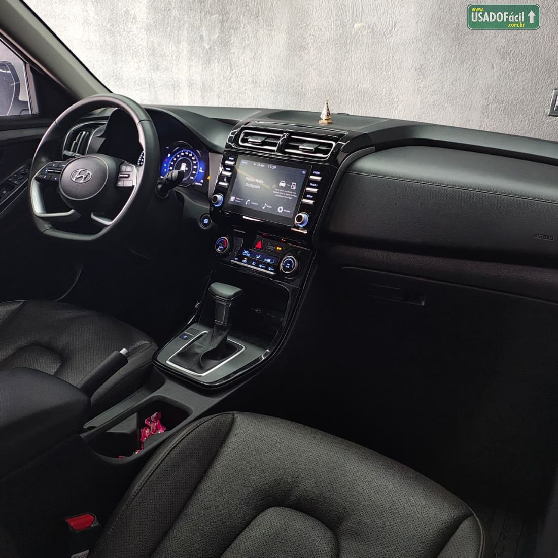 Hyundai Creta Limited Safety 1.0 Turbo Automático Flex 2024/2025 — foto 10 de 11