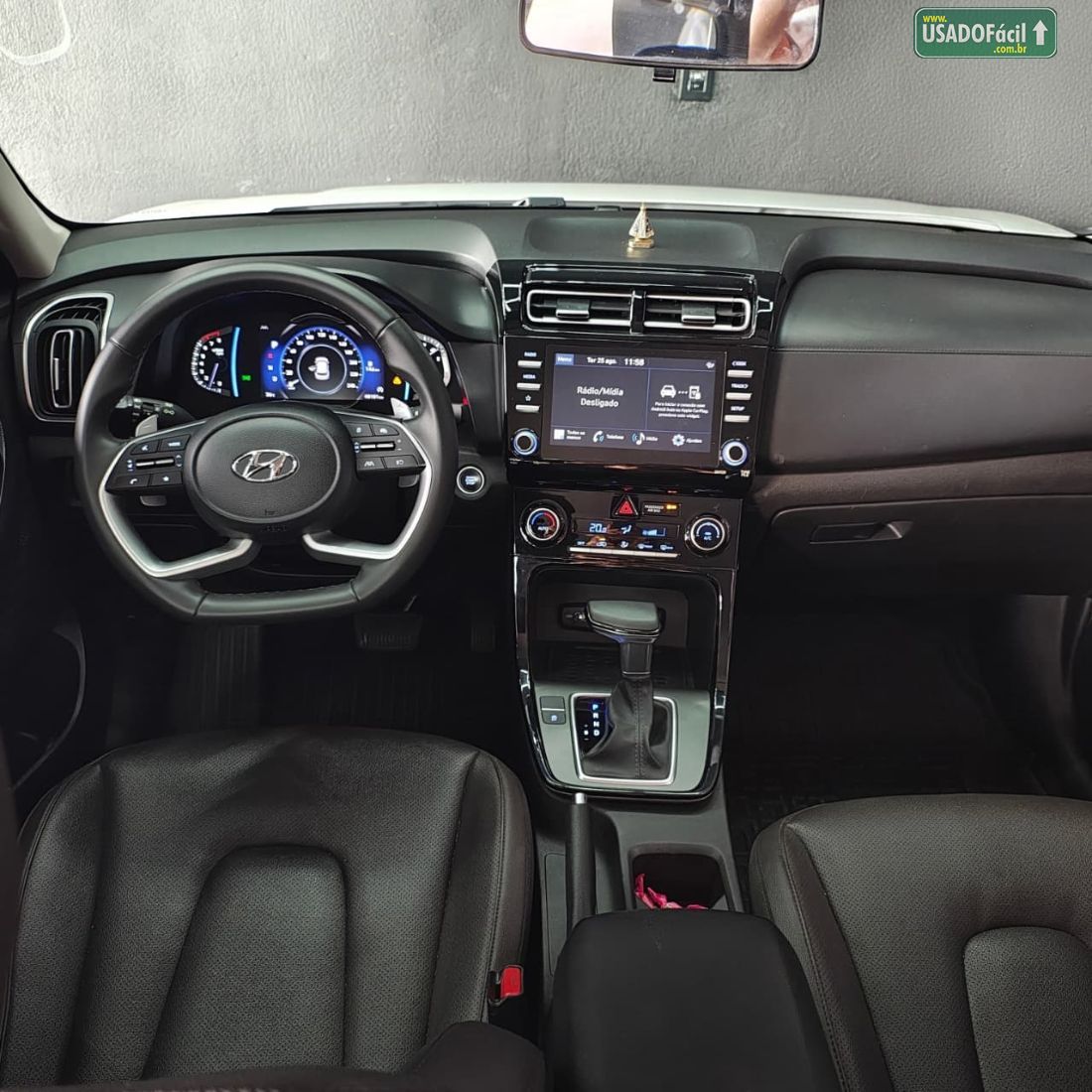 Hyundai Creta Limited Safety 1.0 Turbo Automático Flex 2024/2025 — foto 9 de 11