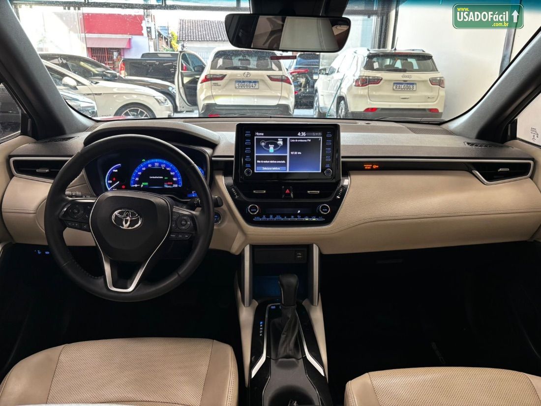 TOYOTA Corolla Cross XRX 1.8 16V Automático Híbrido 2021/2022 — foto 18 de 24
