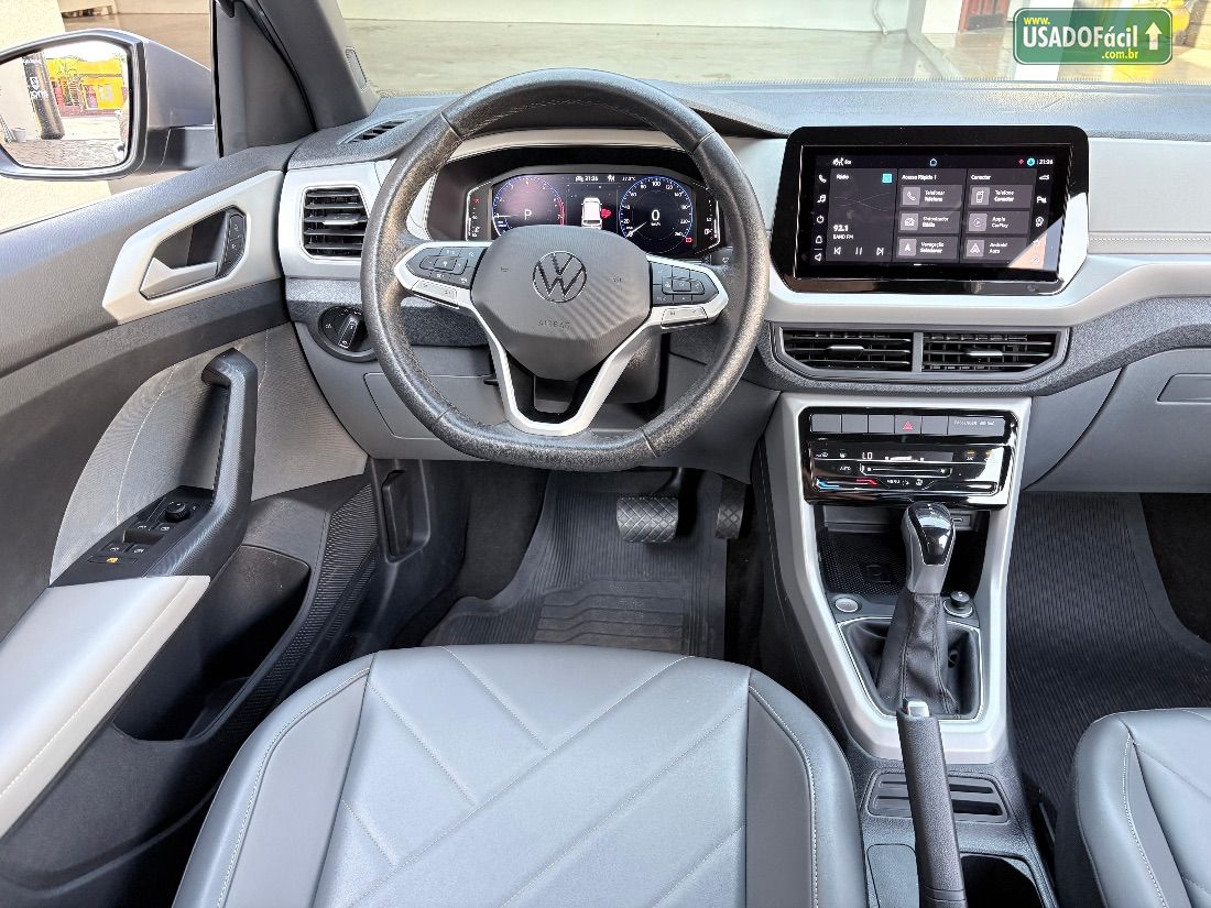 Volkswagen T-Cross Comfortline 200 TSI 1.0 Automático Flex 2024/2025 — foto 14 de 21