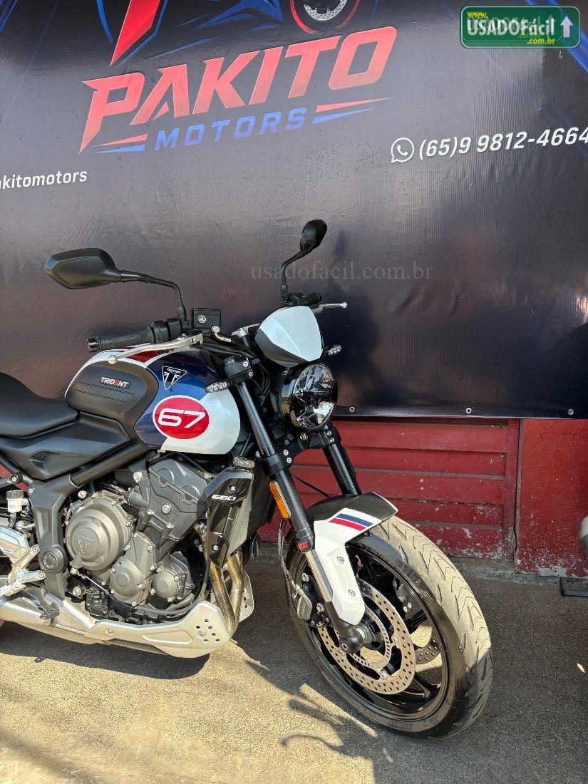 TRIUMPH TRIDENT 660 TRIPLE TRIBUTE 2024/2025 — foto 4 de 5