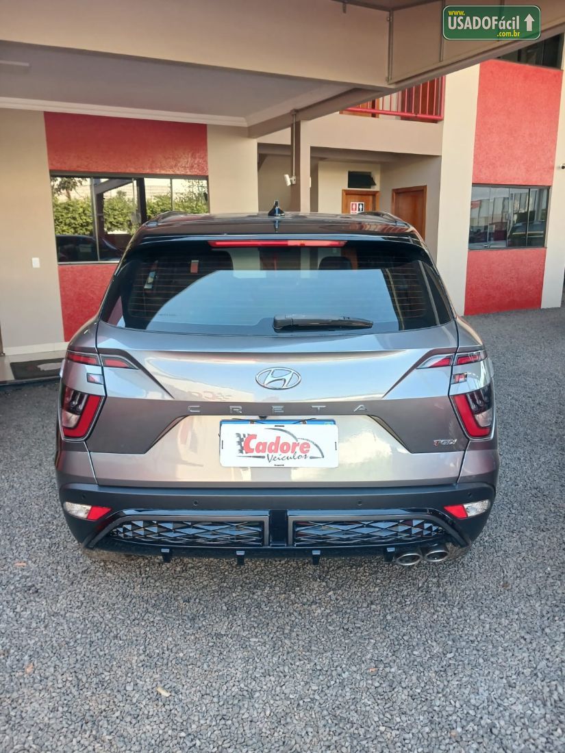 Hyundai Creta N Line 1.0 Turbo Automático Flex 2023/2024 — foto 3 de 11