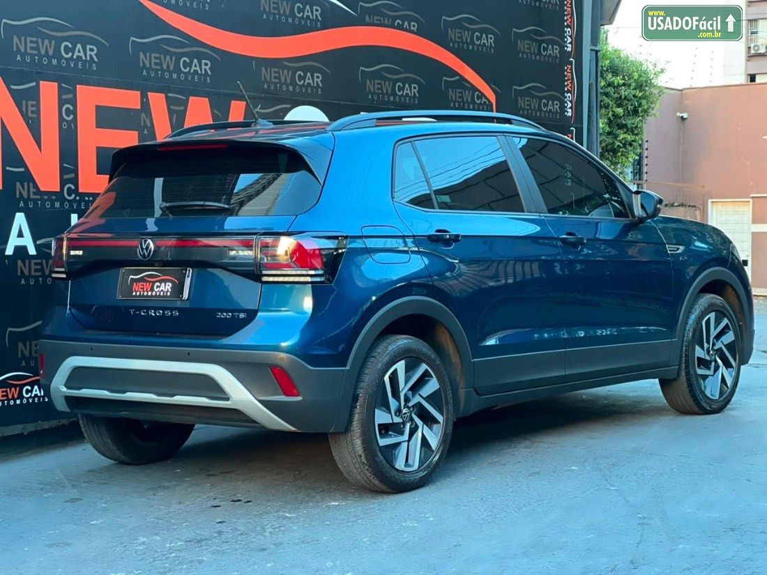 Volkswagen T-Cross Comfortline 200 TSI 1.0 Automático Flex 2024/2025 — foto 11 de 17