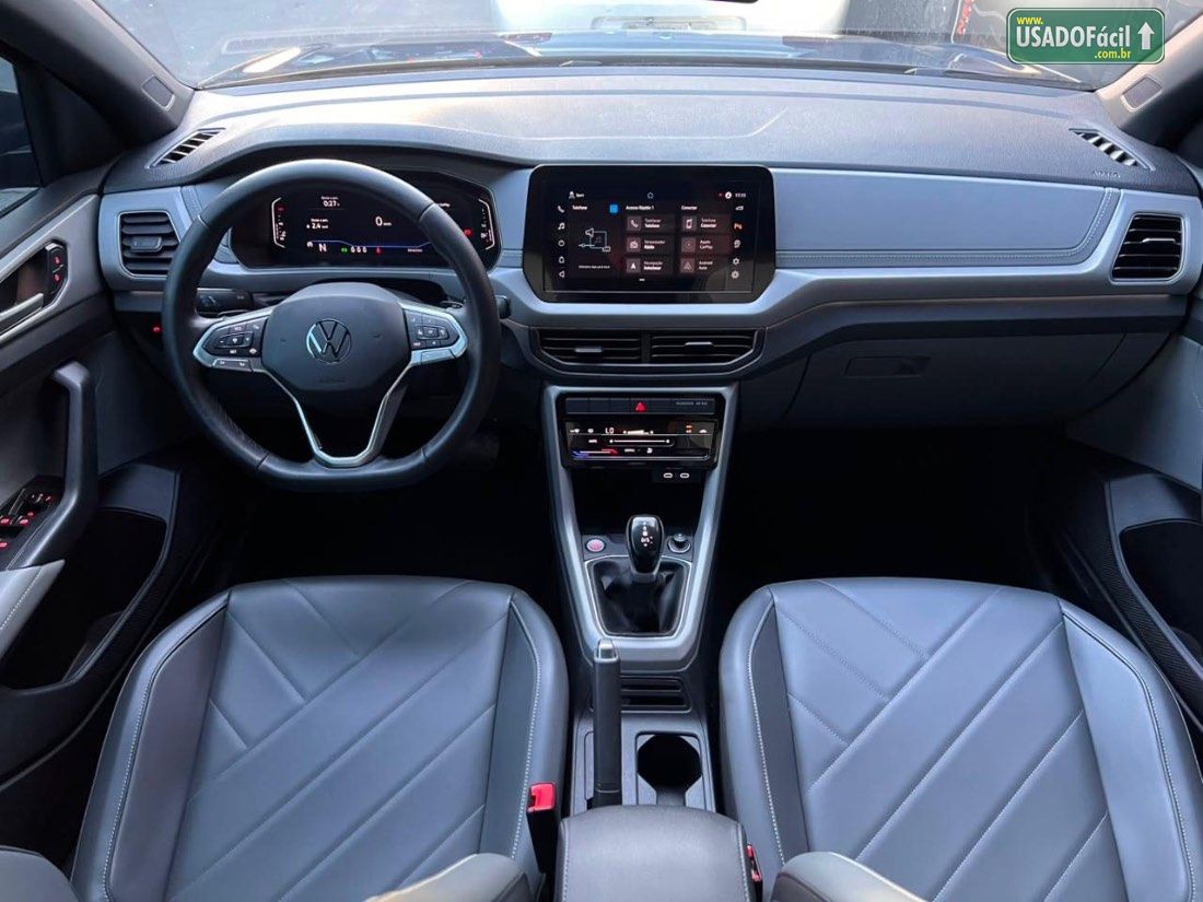 Volkswagen T-Cross Comfortline 200 TSI 1.0 Automático Flex 2024/2025 — foto 13 de 17