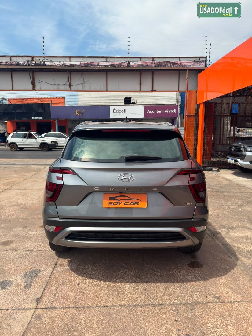 Hyundai Creta Comfort 1.0 Turbo Automático Flex 2023/2024 — foto 5 de 8