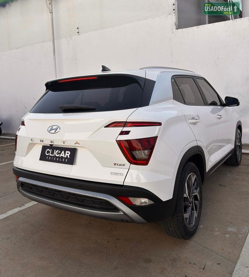 Hyundai Creta Limited 1.0 Turbo Automático Flex 2022/2022 — foto 11 de 12
