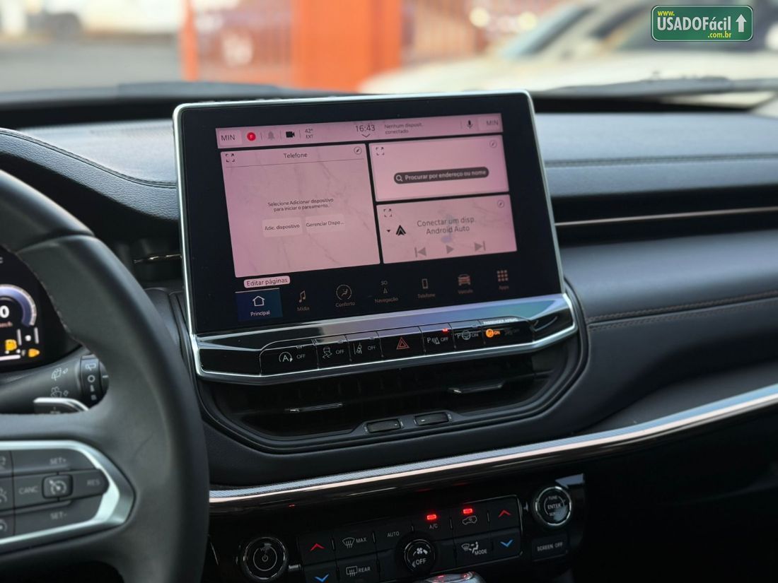 Jeep Commander Limited T270 1.3 Turbo Automático Flex 2022/2022 — foto 12 de 16