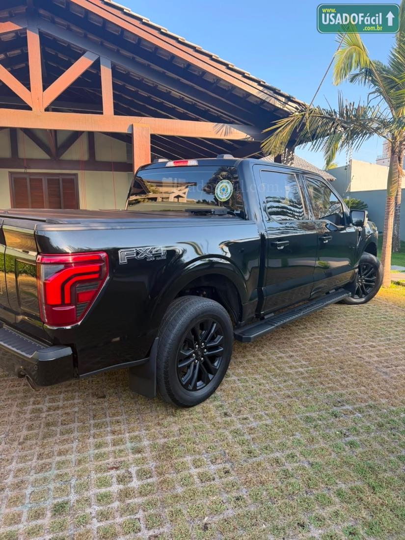 FORD F-150 Lariat Black 4x4 5.0 V8 2025/2025 — foto 3 de 15