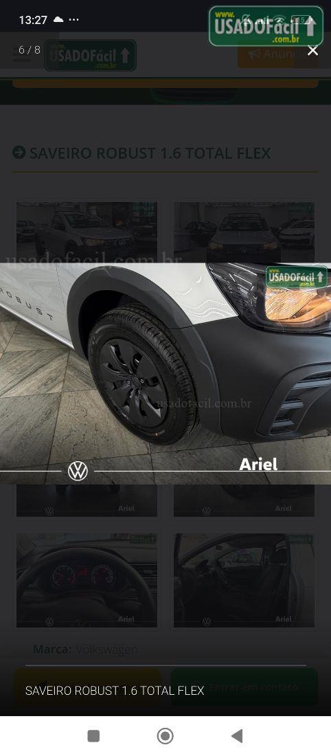VOLKSWAGEN Saveiro Robust CD 1.6 Total Flex 2024/2025 — foto 6 de 7