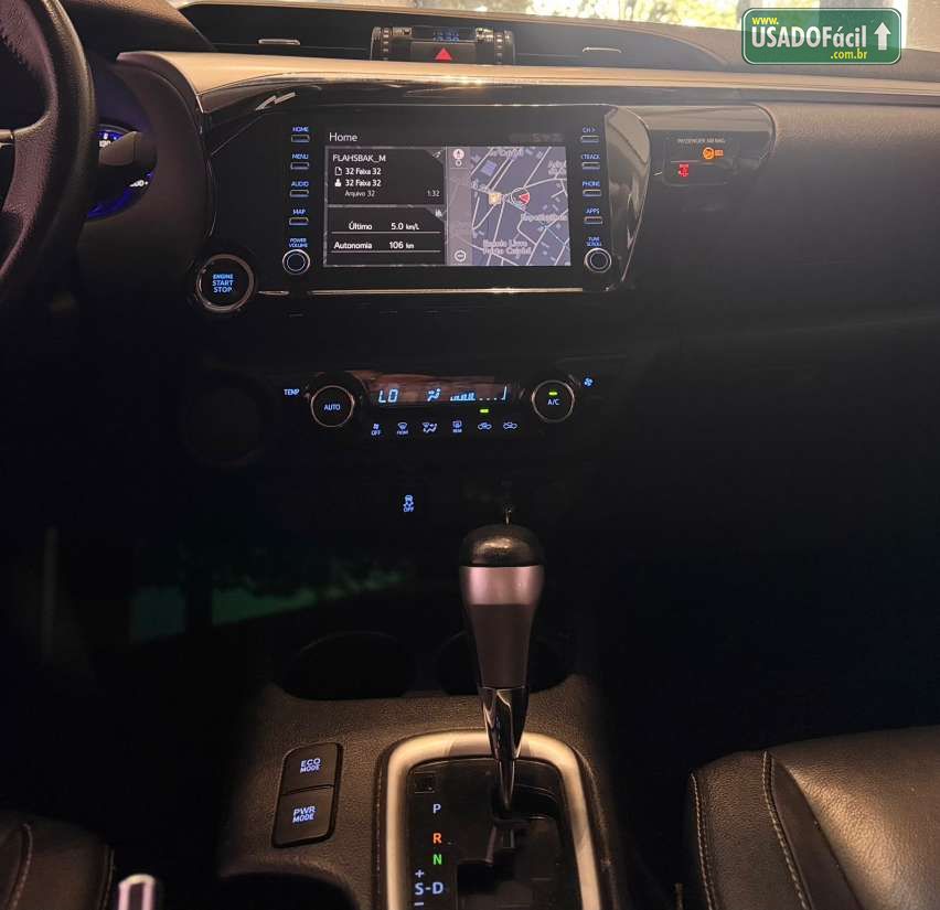 Toyota Hilux SRV CD 2.7 4x2 Automatico Flex 2020/2020 — foto 8 de 12