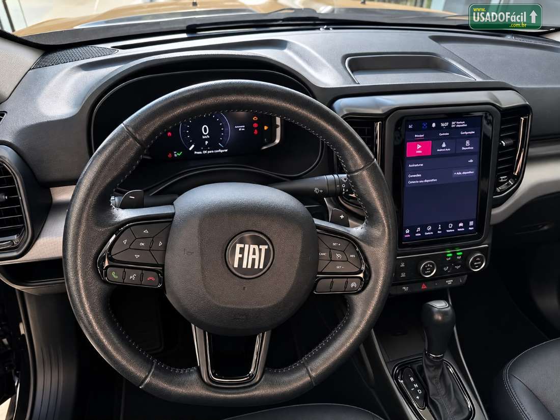 Fiat Toro Volcano 1.3 T270 4x2 Automático Flex 2021/2022 — foto 8 de 9