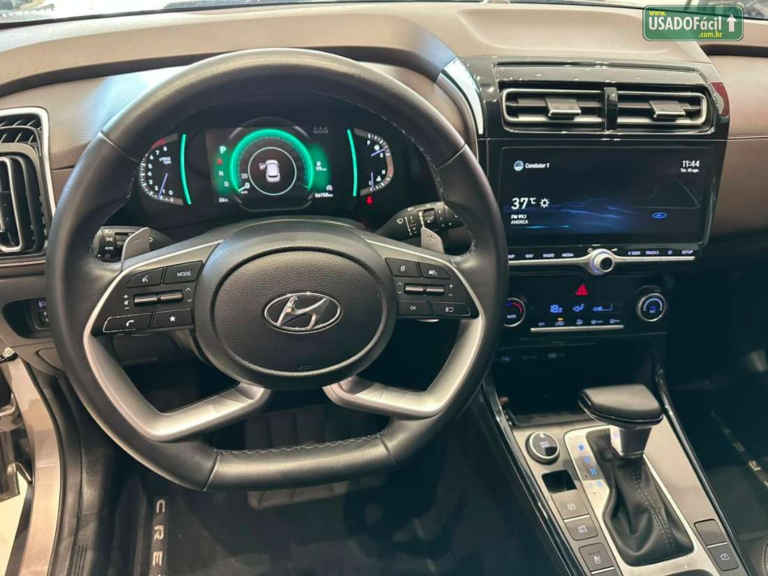 Hyundai Creta Platinum 1.0 Turbo Automático Flex 2022/2023 — foto 13 de 17