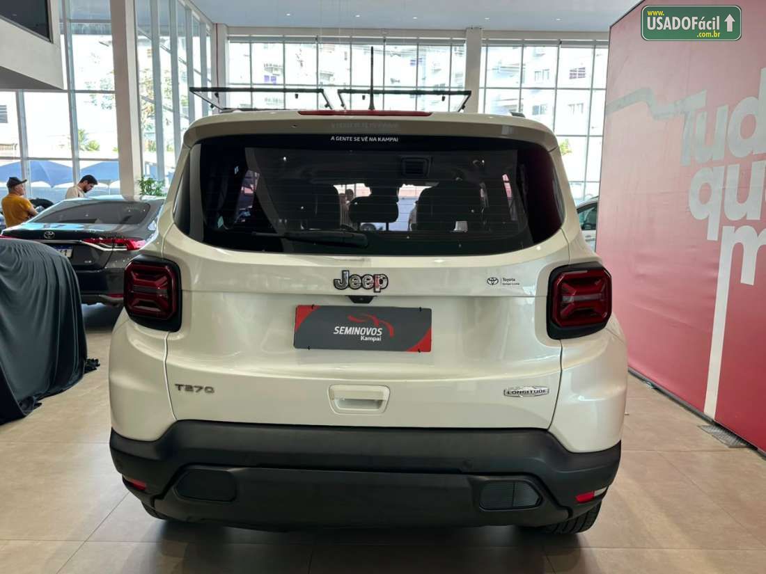 Jeep Renegade Longitude T270 1.3 Turbo 4x2 Automático Flex 2023/2024 — foto 5 de 16