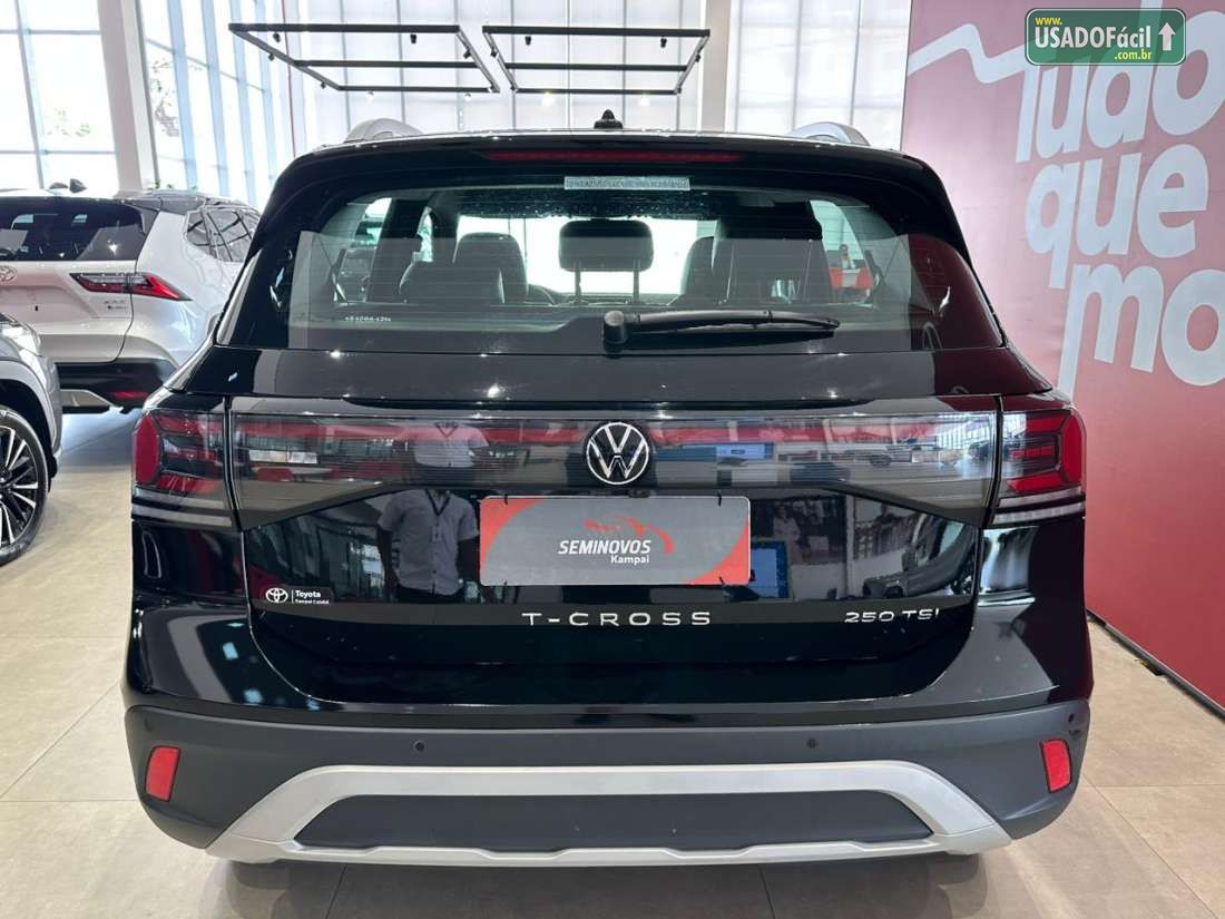 Volkswagen T-Cross Highline 250 TSI 1.4 Automático Flex 2024/2025 — foto 5 de 15