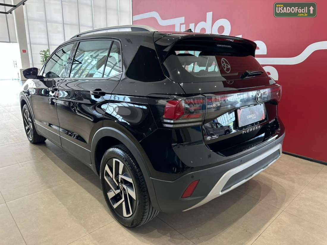 Volkswagen T-Cross Highline 250 TSI 1.4 Automático Flex 2024/2025 — foto 4 de 15