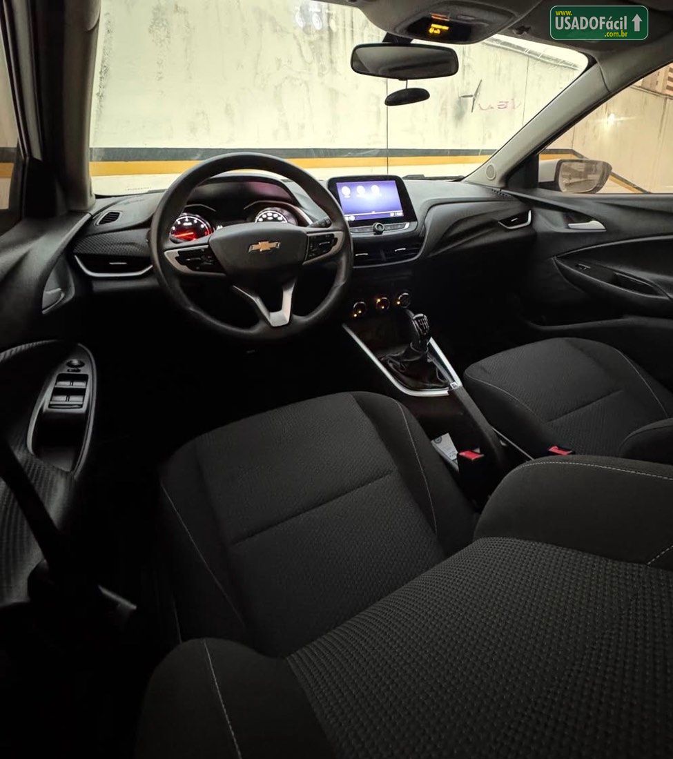 CHEVROLET/GM Onix Hatch LT 1.0 Mecânico Flex 2020/2020 — foto 3 de 4