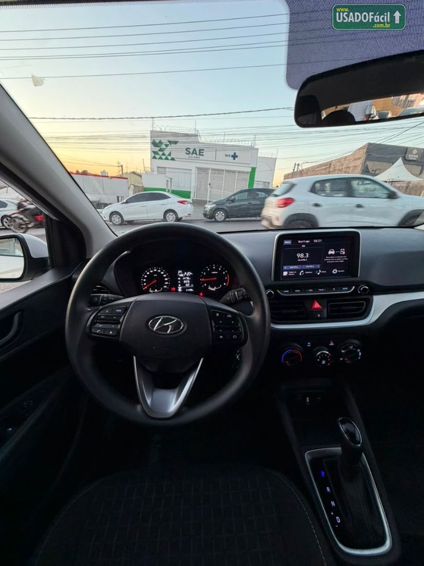 Hyundai HB20 Hatch Comfort 1.0 Turbo Automático Flex 2023/2024 — foto 9 de 10