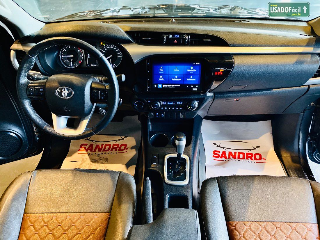 Toyota Hilux SR CD 2.8 4X4 TDI Automático Diesel 2023/2024 — foto 40 de 54