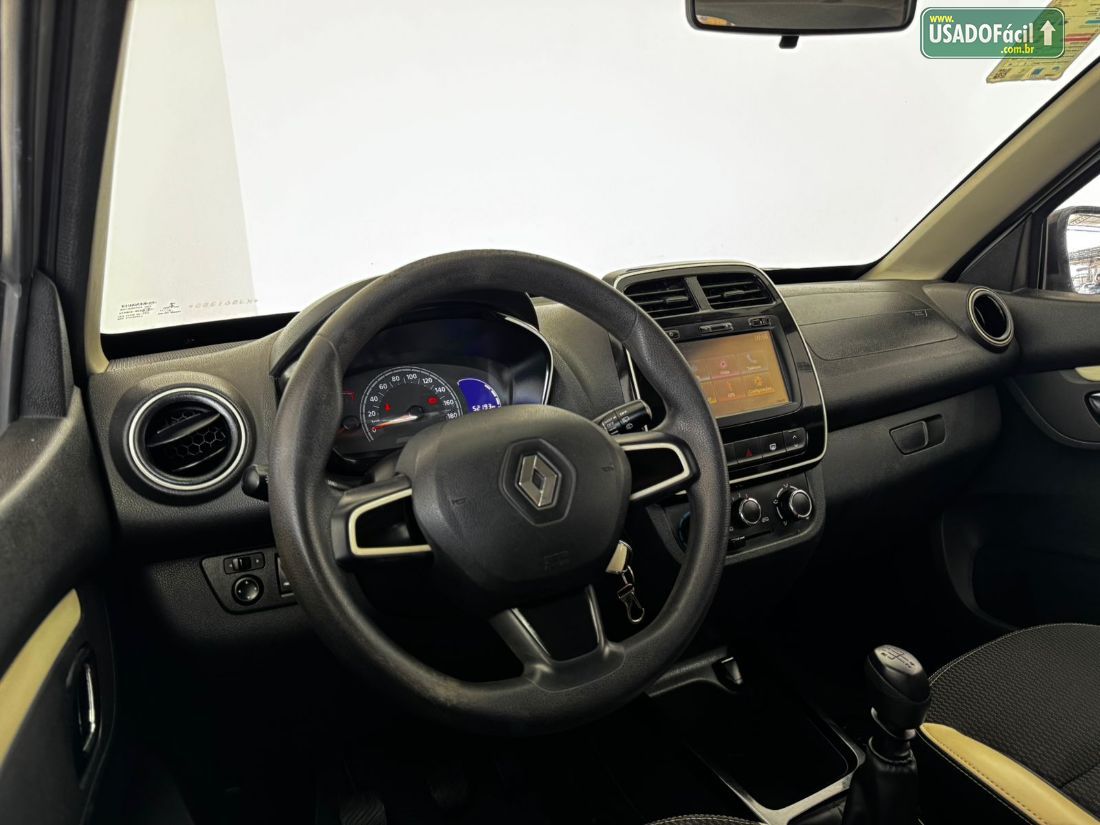 Renault Kwid Intense 1.0 Mecânico Flex 2018/2019 — foto 8 de 12