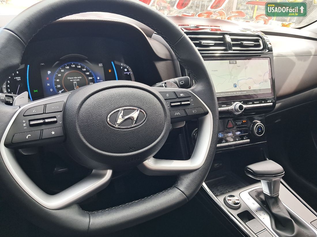 HYUNDAI Creta Platinum 1.0 Turbo Automático Flex 2024/2025 — foto 9 de 18