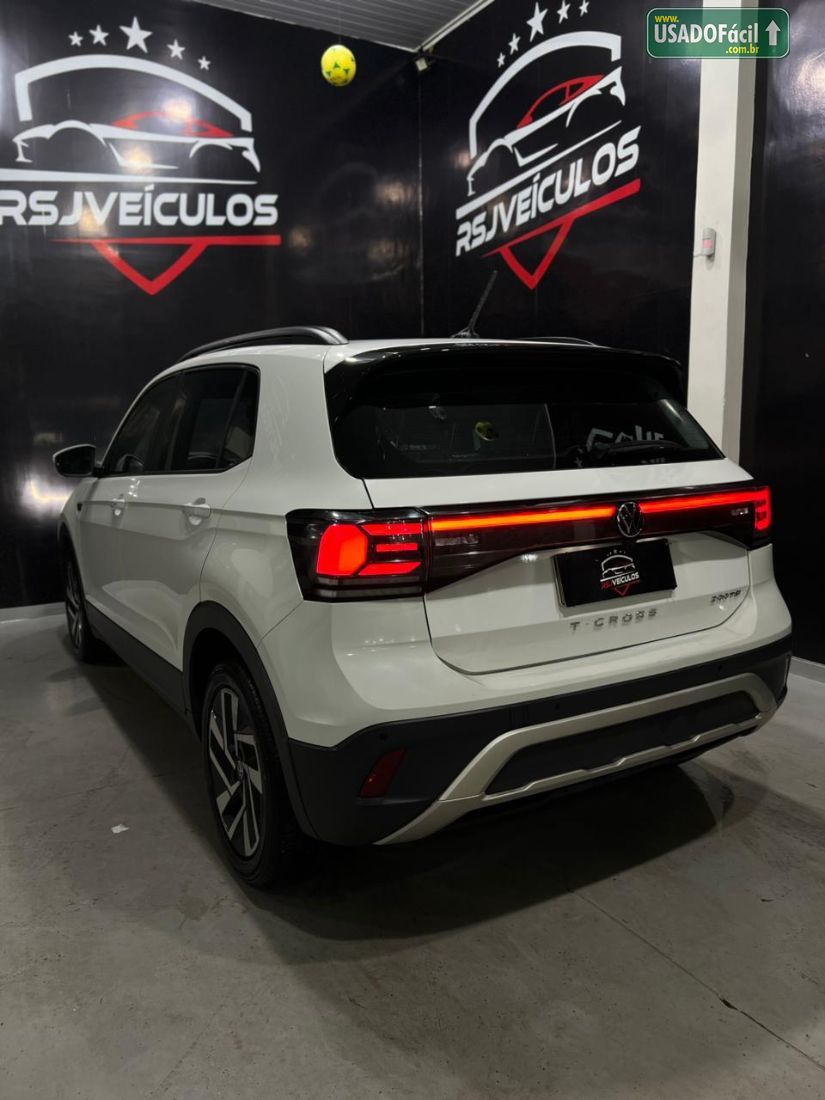 Volkswagen T-Cross Comfortline 200 TSI 1.0 Automático Flex 2024/2025 — foto 9 de 15