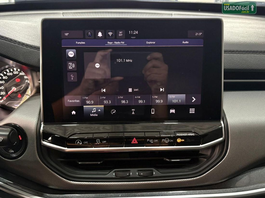 Jeep Compass Longitude T270 1.3 Turbo 4x2 Automático Flex 2024/2024 — foto 10 de 14