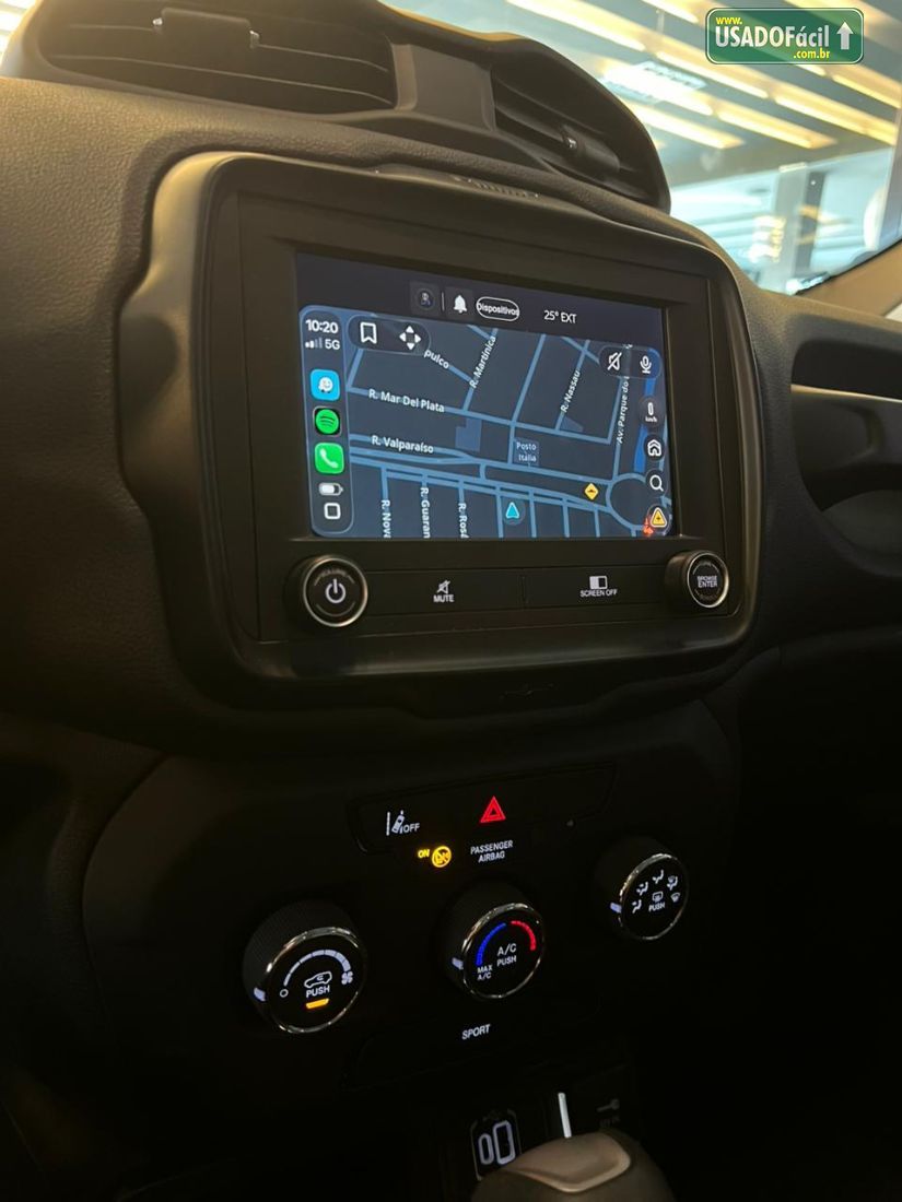 Jeep Renegade Sport T270 1.3 Turbo 4x2 Automático Flex 2023/2024 — foto 12 de 13