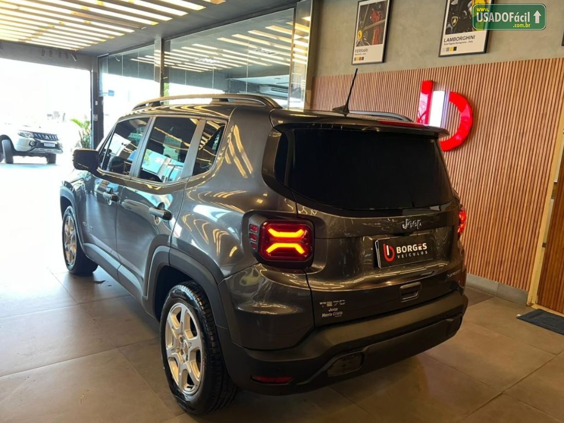 Jeep Renegade Sport T270 1.3 Turbo 4x2 Automático Flex 2023/2024 — foto 4 de 13
