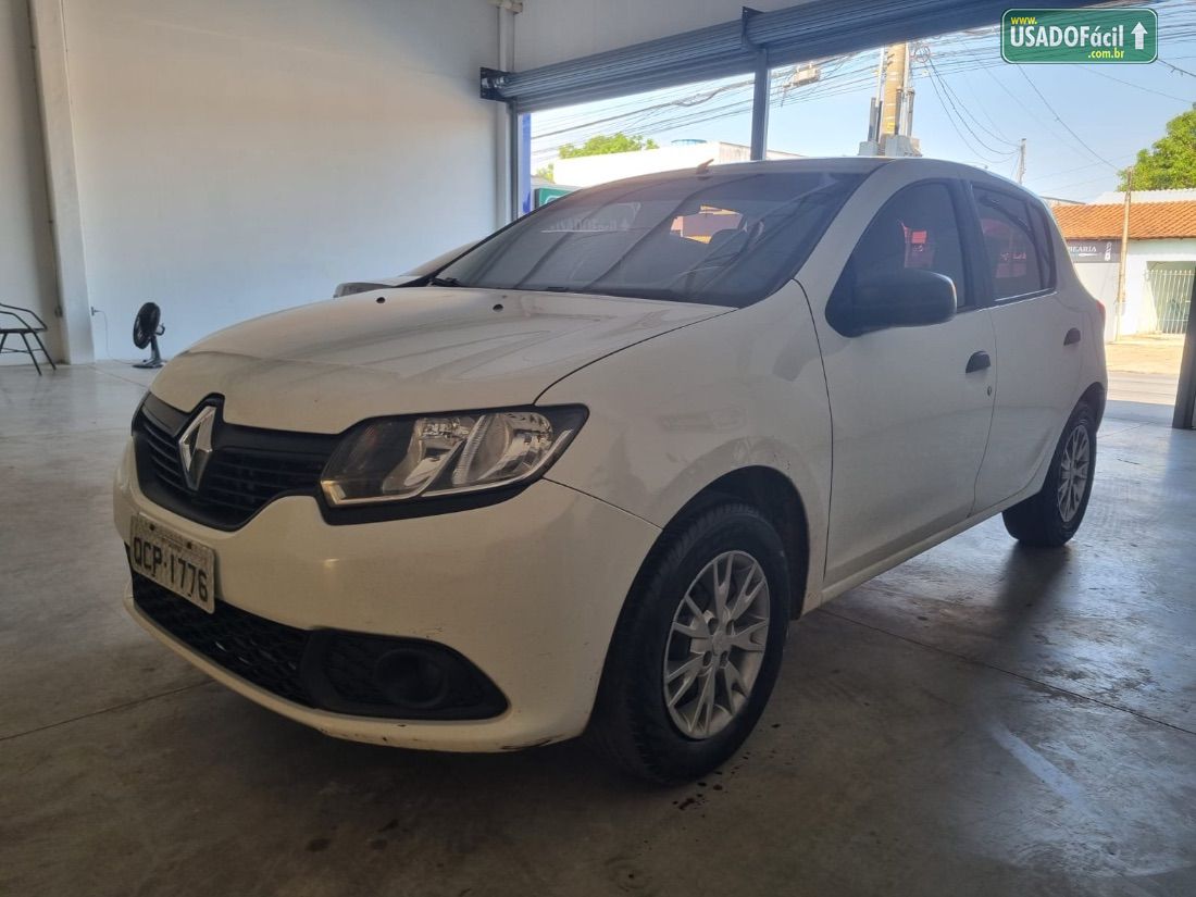 Renault Sandero Authentique 1.0 Flex 5P 2017/2018 — foto 3 de 7