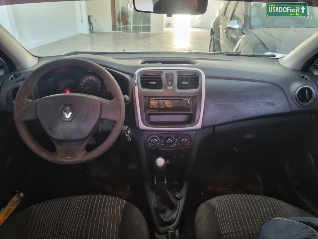Renault Sandero Authentique 1.0 Flex 5P 2017/2018 — foto 7 de 7