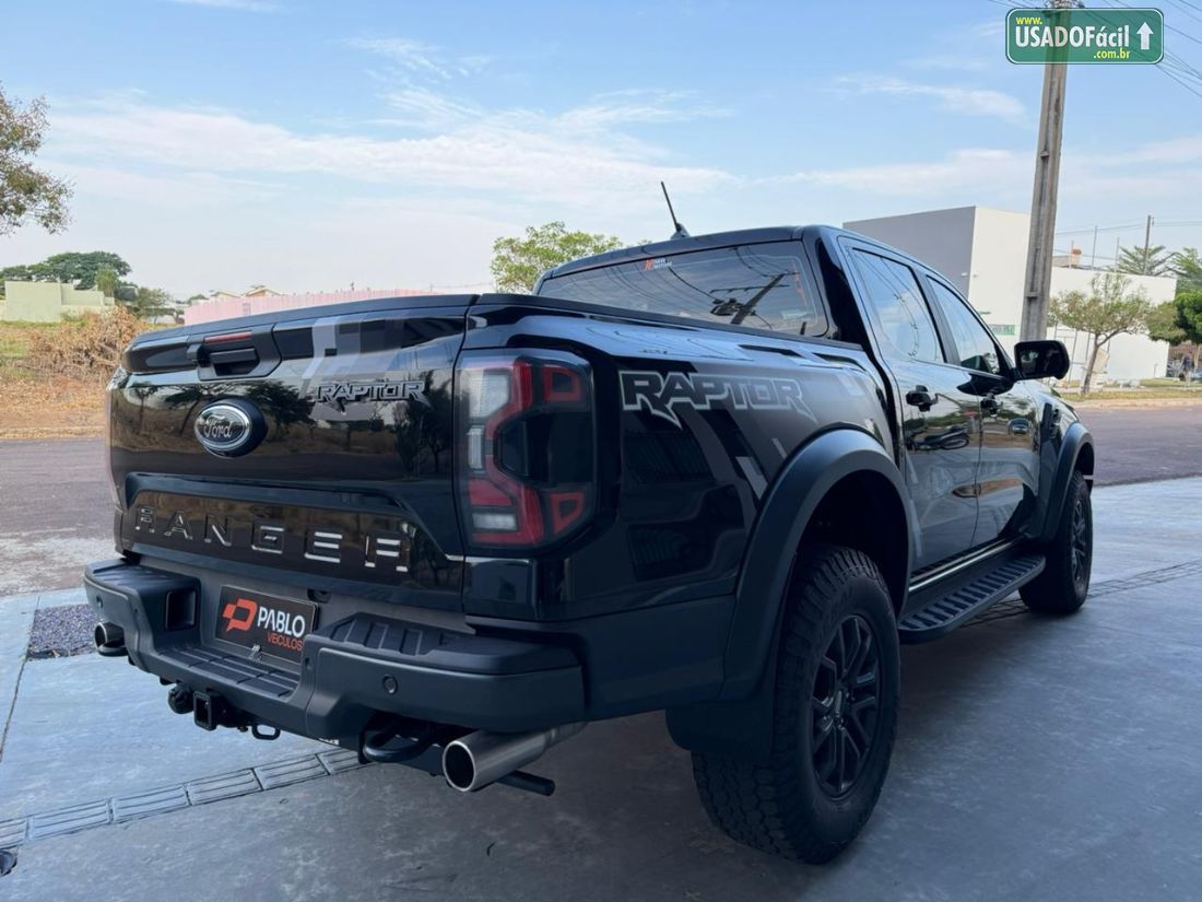 Ford Ranger Raptor 3.0 V6 Bi-Turbo 4WD Automático 2025/2025 — foto 4 de 13