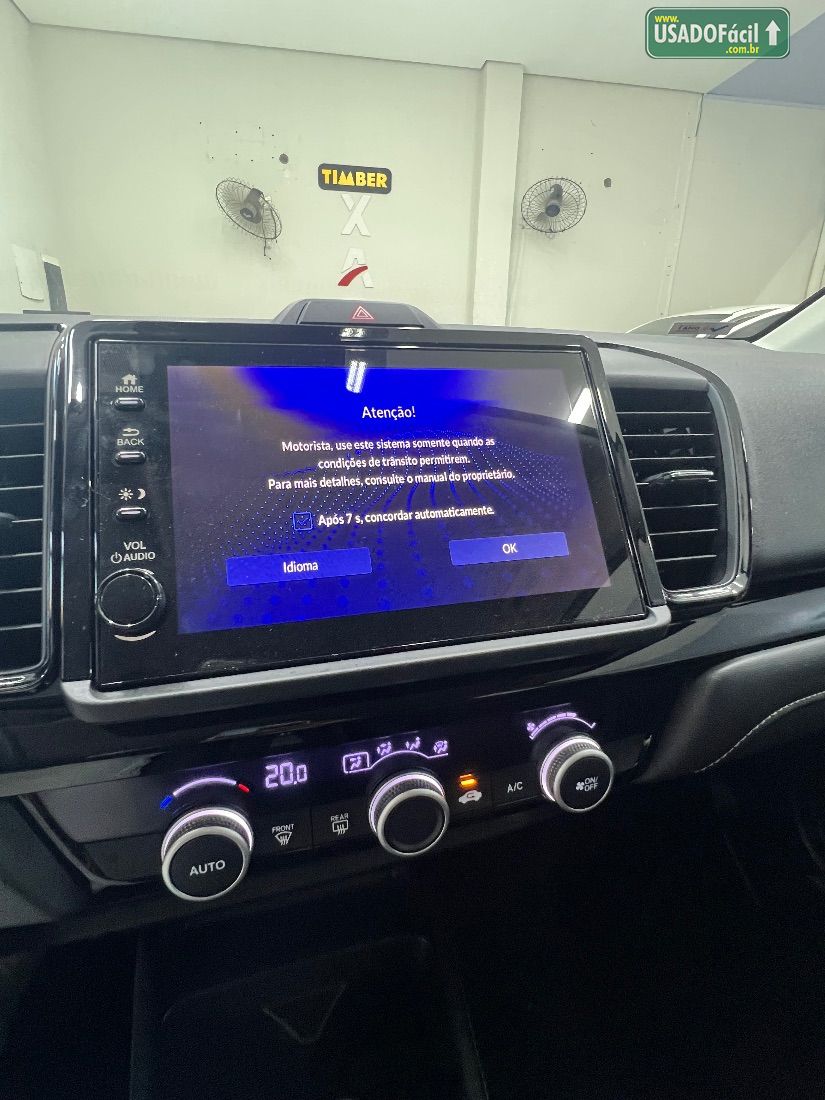 Honda City Hatchback Touring 1.5 Automático Flex 2023/2023 — foto 16 de 16