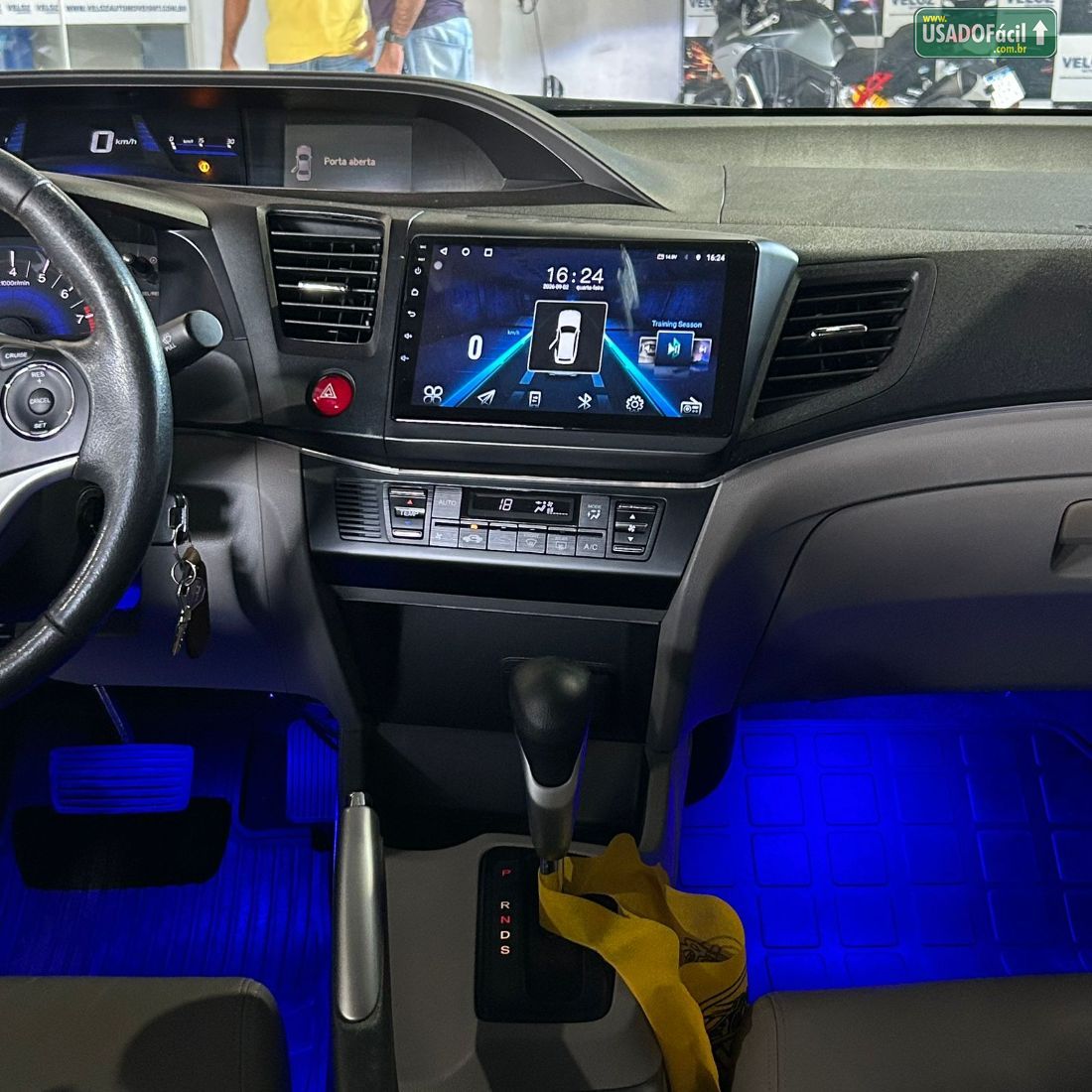 Honda Civic Sedan LXR 2.0 Automático Flexone 2015/2016 — foto 11 de 12