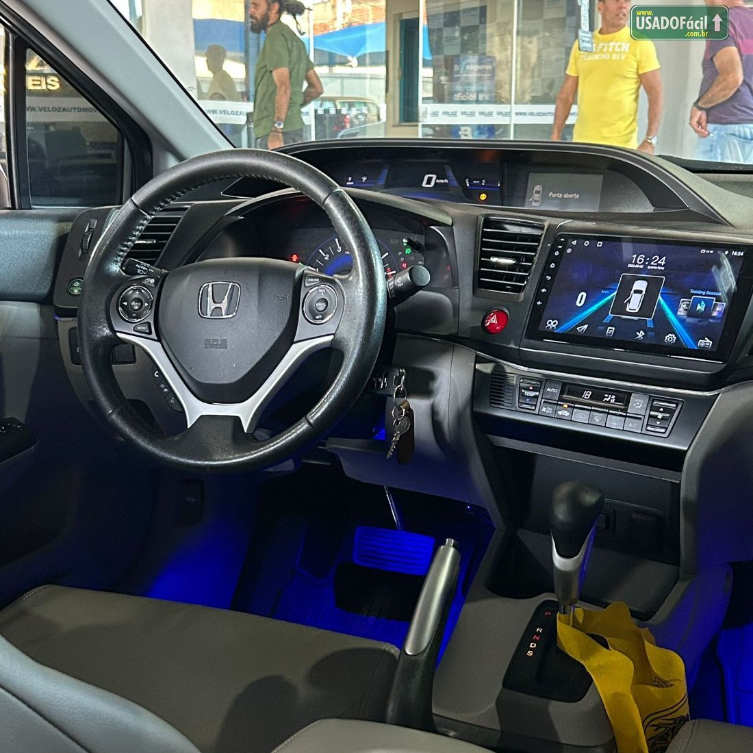Honda Civic Sedan LXR 2.0 Automático Flexone 2015/2016 — foto 8 de 12