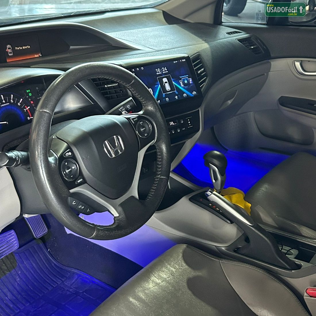 Honda Civic Sedan LXR 2.0 Automático Flexone 2015/2016 — foto 9 de 12