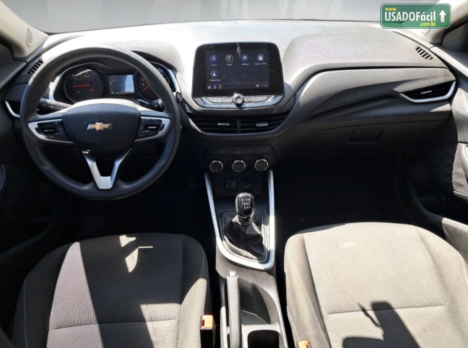 CHEVROLET/GM Onix Hatch LT 1.0 Turbo Mecânico Flex 2021/2022 — foto 9 de 10