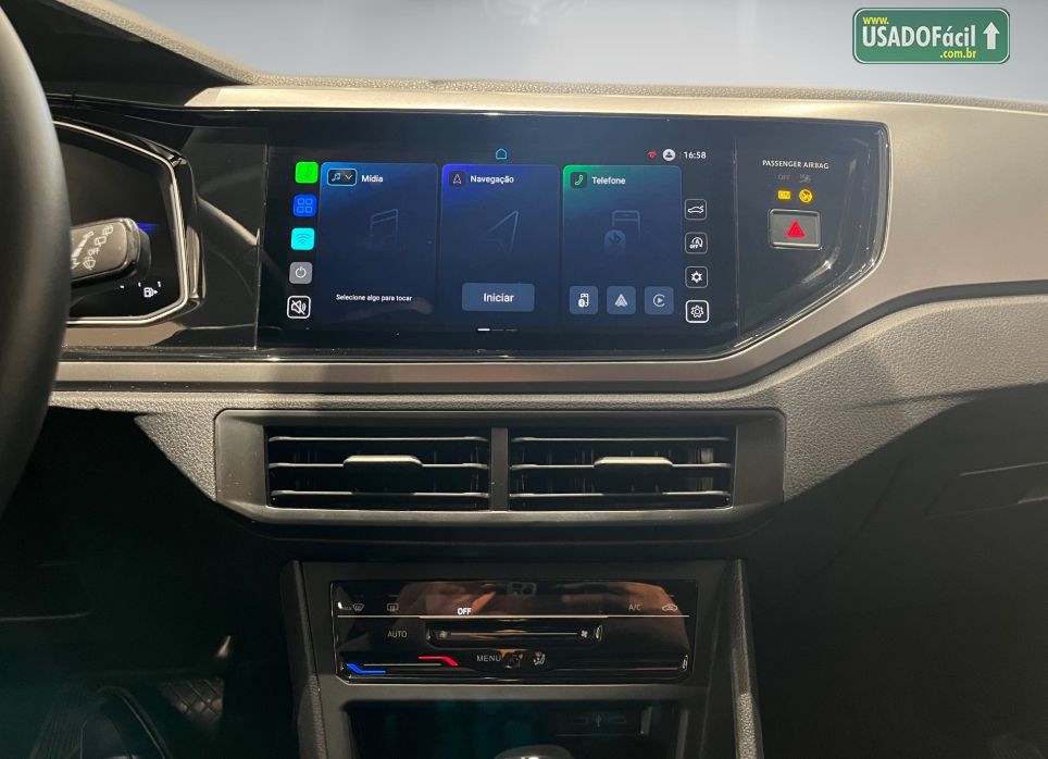 Volkswagen Nivus Comfortline 200 TSI Automático Flex 2025/2025 — foto 10 de 11