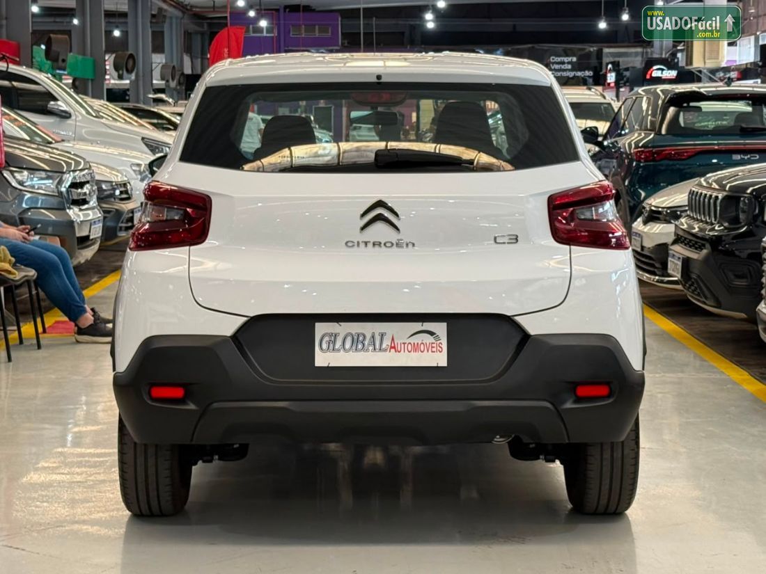 Citroen C3 Live Pack 1.0 Mecânico Flex 5P 2024/2025 — foto 10 de 10