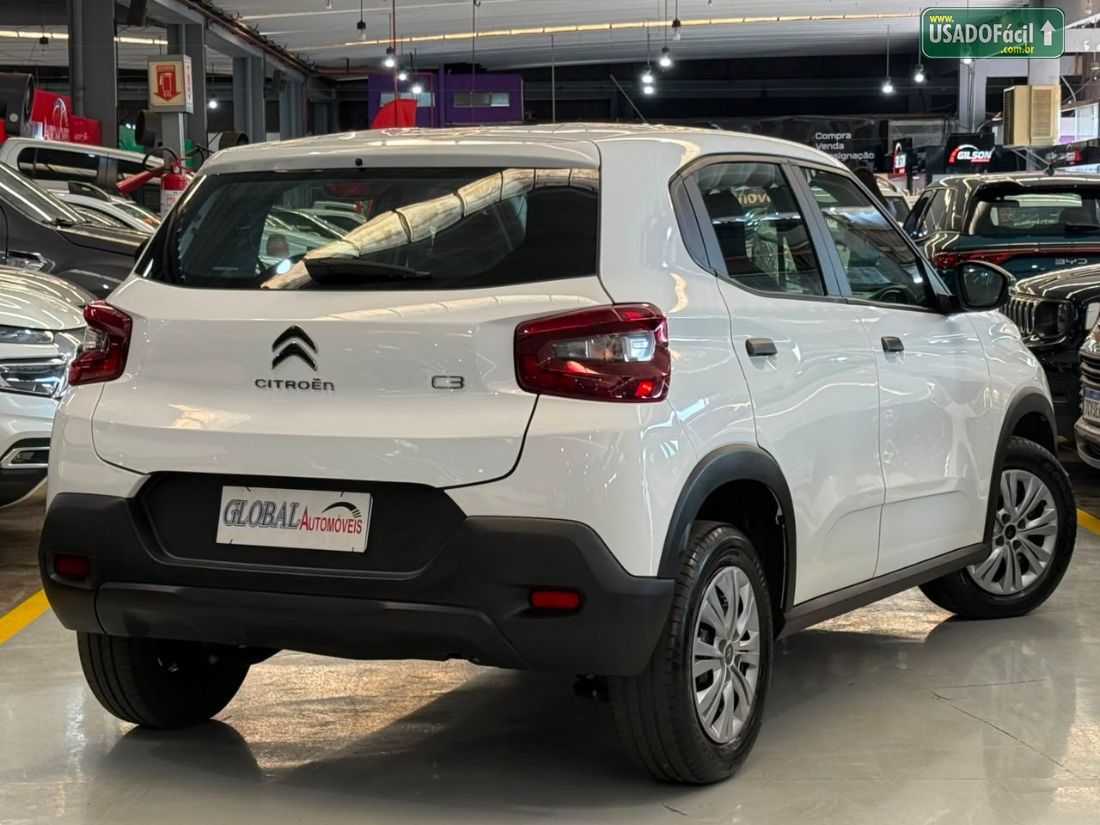 Citroen C3 Live Pack 1.0 Mecânico Flex 5P 2024/2025 — foto 2 de 10
