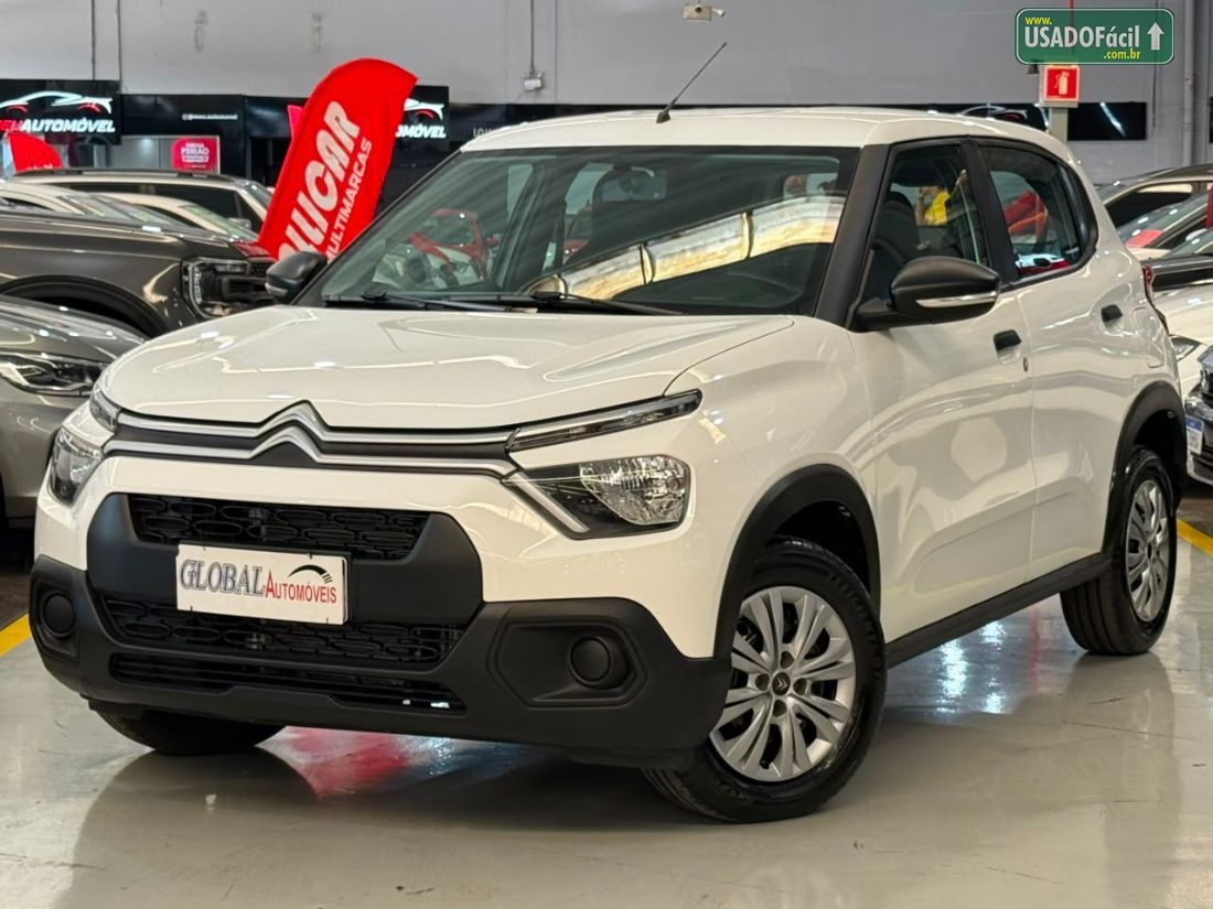 Citroen C3 Live Pack 1.0 Mecânico Flex 5P 2024/2025 — foto 3 de 10