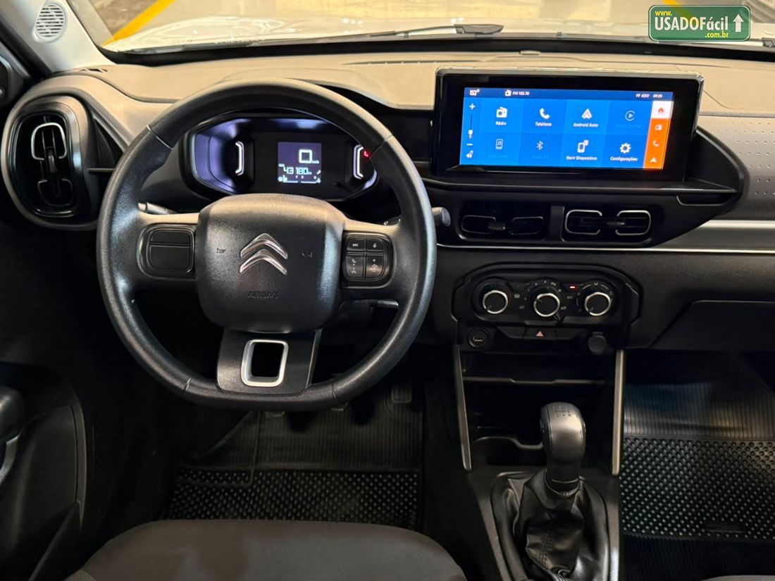 Citroen C3 Live Pack 1.0 Mecânico Flex 5P 2024/2025 — foto 8 de 10